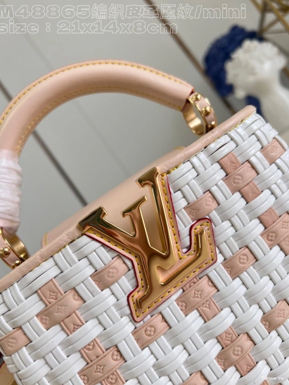 Cheap MINI-21*14*8CM CAPUCINES LOUIS VUITTON 0814